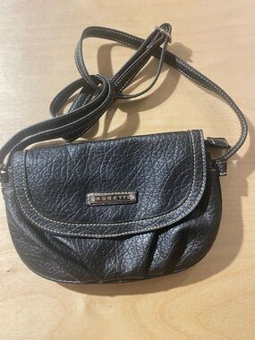 Rosetti Mini Black Crossbody Shoulder Bag (RB)